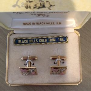 Black Hills Gold Cuff Links